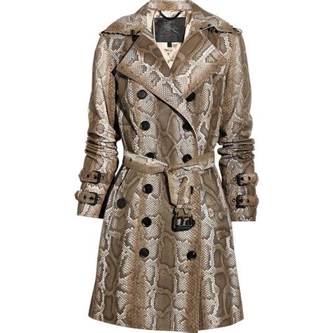 burberry python studded jacket|Burberry coats for women.